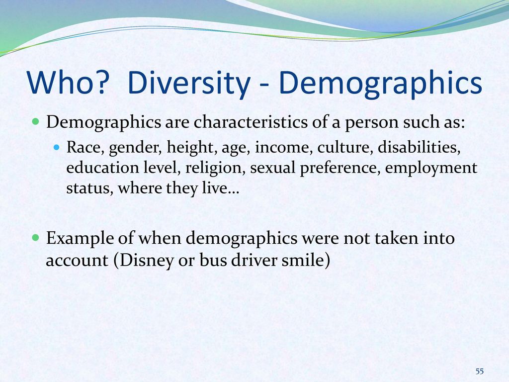 The Demographic Variables That Affect a Business